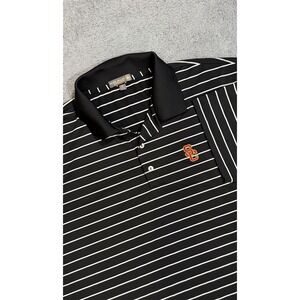Peter Millar Men's XL USC Trojans Jubilee Stripe Performance Polo Shirt